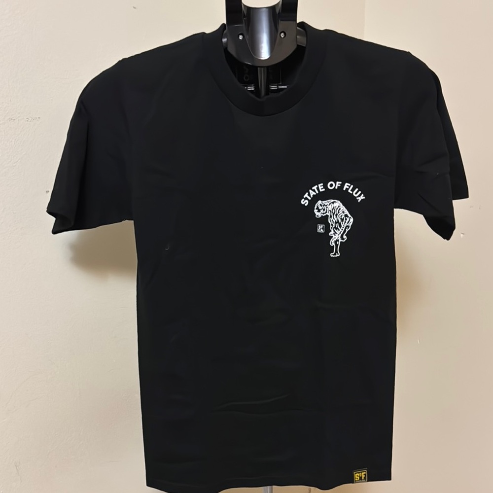 Prowler Tee in black and white men's t-shirt